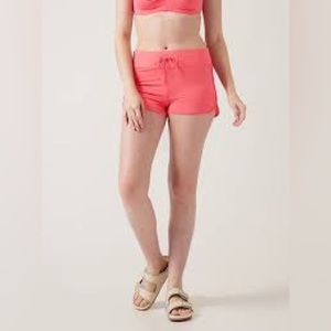 ATHLETA NWT SURGE SWIM SHORT coral petal